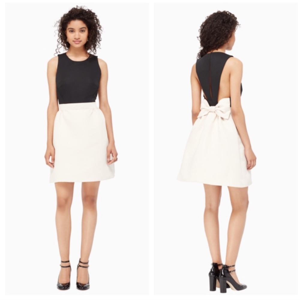 Kate spade satin bow dress